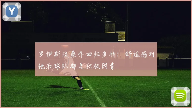 罗伊斯谈桑乔回归多特：舒适感对他和球队都是积极因素